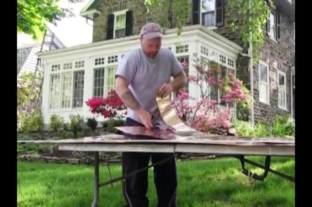 replacing roof counter flashing on a Narberth Park Home