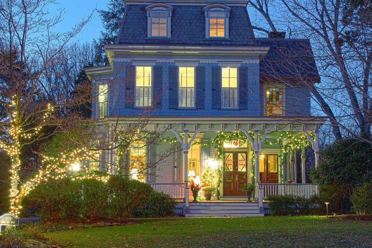 Victorian Second Empire Slate Roof repair Haddonfield NJ
